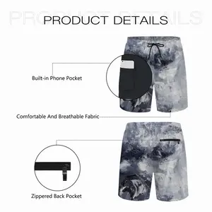 Charcoal Sky Children's Sports Shorts