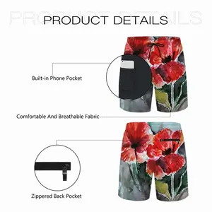 Sweet Bouquet Children's Sports Shorts