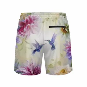 Birds In Love Children's Sports Shorts