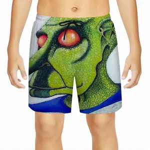 Red Eyed Yahwen Children's Sports Shorts