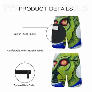 Red Eyed Yahwen Children's Sports Shorts