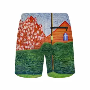 Verdant Curtain Children's Sports Shorts