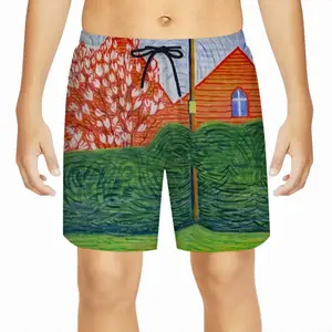 Verdant Curtain Children's Sports Shorts