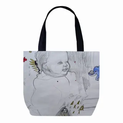 Baby - Drawing Pencil Canvas Bag