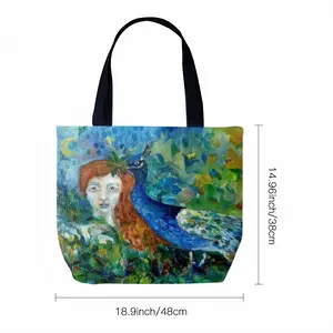 Angel Of Summer Canvas Bag