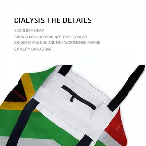 Pubic Flag South Africa Canvas Bag