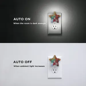 Birthday Sensor Night Light (Star)