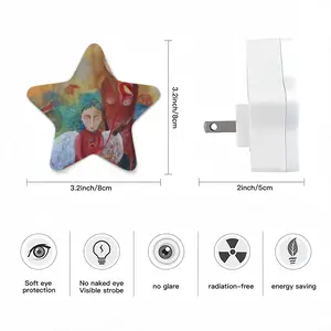 Birthday Sensor Night Light (Star)