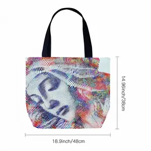 Boticelli'S Magnificat Madone Canvas Bag