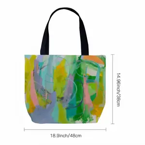 Silent Heart Canvas Bag