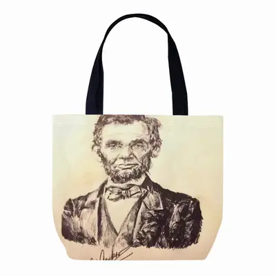 President Abraham Lincoln Canvas Bag