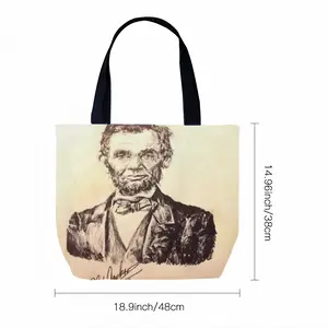 President Abraham Lincoln Canvas Bag