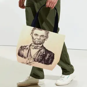 President Abraham Lincoln Canvas Bag