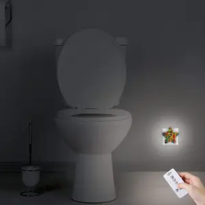 Burning Flame Sensor Night Light (Star)