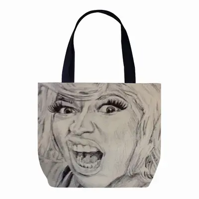 Nicki Minaj Portrait Canvas Bag