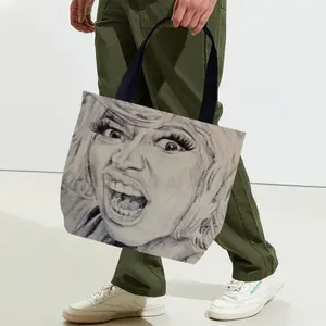 Nicki Minaj Portrait Canvas Bag