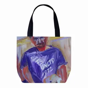 The Man With The Dog Canvas Bag