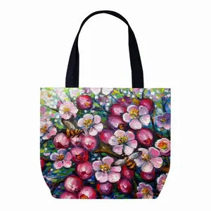 First Bumble Bees In The Garden Canvas Bag