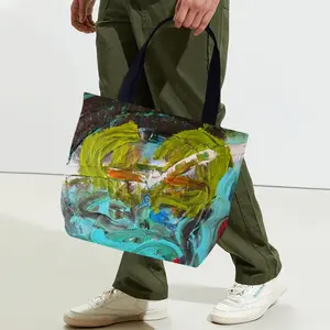 Alienation In A Fake World Canvas Bag