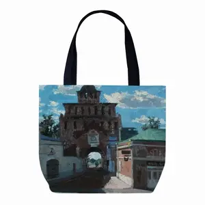 The Kremlins Pyatnitsky Gate In Kolomna Canvas Bag