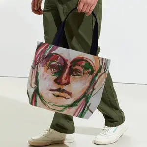 Dashing Through Canvas Bag