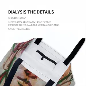 Dashing Through Canvas Bag