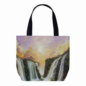 Among The Waterfalls Canvas Bag