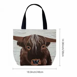 Bull - Red Bull Taurus Animals Buffalo Wild Canvas Bag