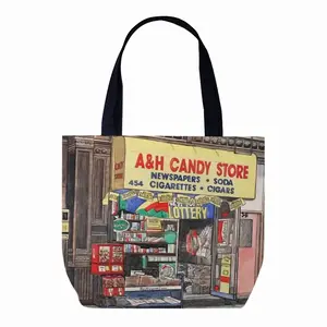 A & H Candy Store New York City Canvas Bag