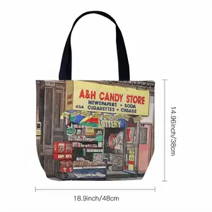 A & H Candy Store New York City Canvas Bag