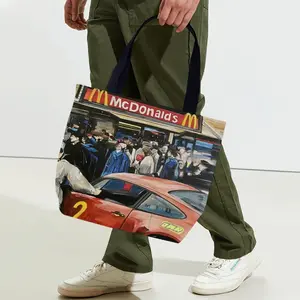 First Mcdonalds In Russia Canvas Bag