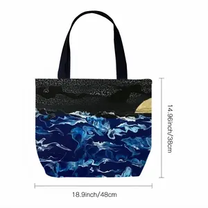 The Moon Canvas Bag