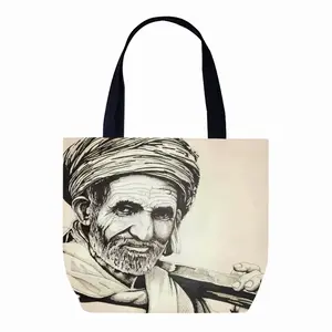 Indian Rail Worker Canvas Bag