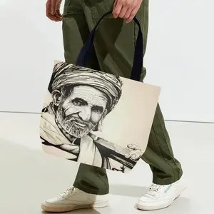 Indian Rail Worker Canvas Bag