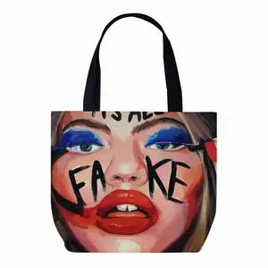 It Is All Fake Fashion Canvas Bag