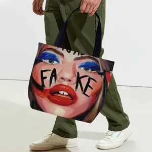 It Is All Fake Fashion Canvas Bag