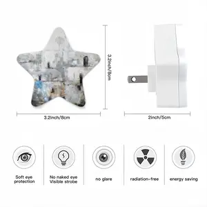 White Tanger 2 Sensor Night Light (Star)