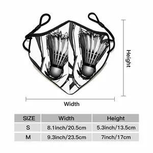 Shuttlecock Eagle Beak Mask