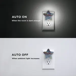 Lake Reflection Sensor Night Light (Star)