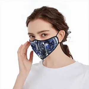 Basic Indigo Eagle Beak Mask