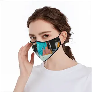 Angela Blue No 1 Eagle Beak Mask