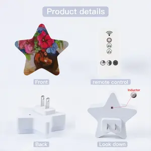 Red And Blue Sensor Night Light (Star)