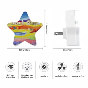 Rural Cottages Sensor Night Light (Star)