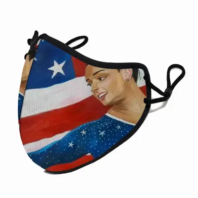 Aly Raisman Eagle Beak Mask