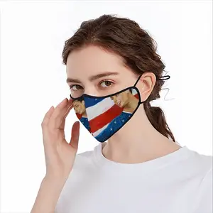 Aly Raisman Eagle Beak Mask