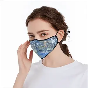 Deep Blue Eagle Beak Mask