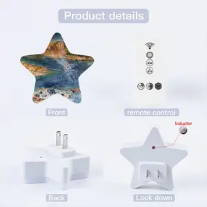 Angel Of My Land Sensor Night Light (Star)