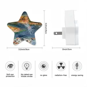 Angel Of My Land Sensor Night Light (Star)