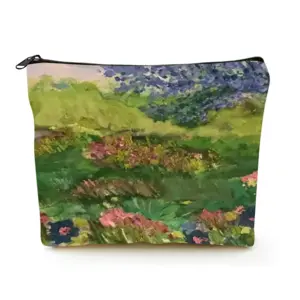 Blustery Afternoon Ii Linen Cosmetic Bag