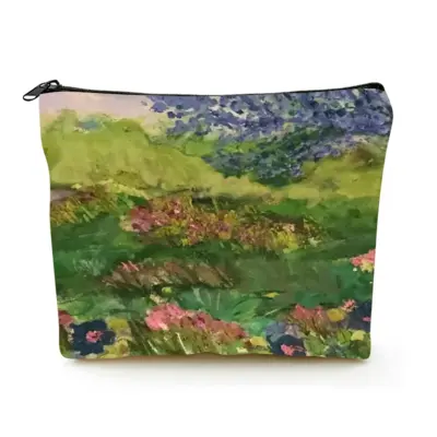 Blustery Afternoon Ii Linen Cosmetic Bag